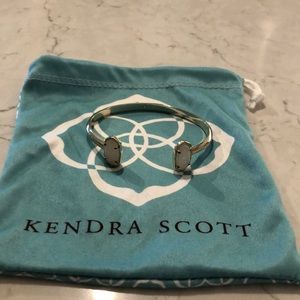 Kendra Scott Elton Cuff Bracelet Iridescent Drusy